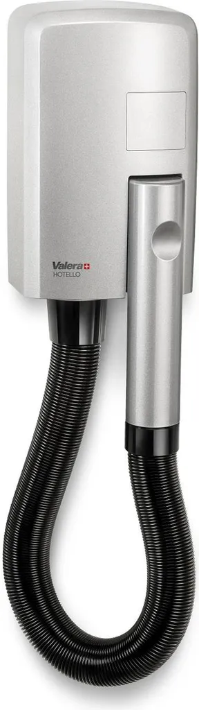Sèche-Cheveux de Salle de Bain Valera Hotello Silver Fixation Murale
