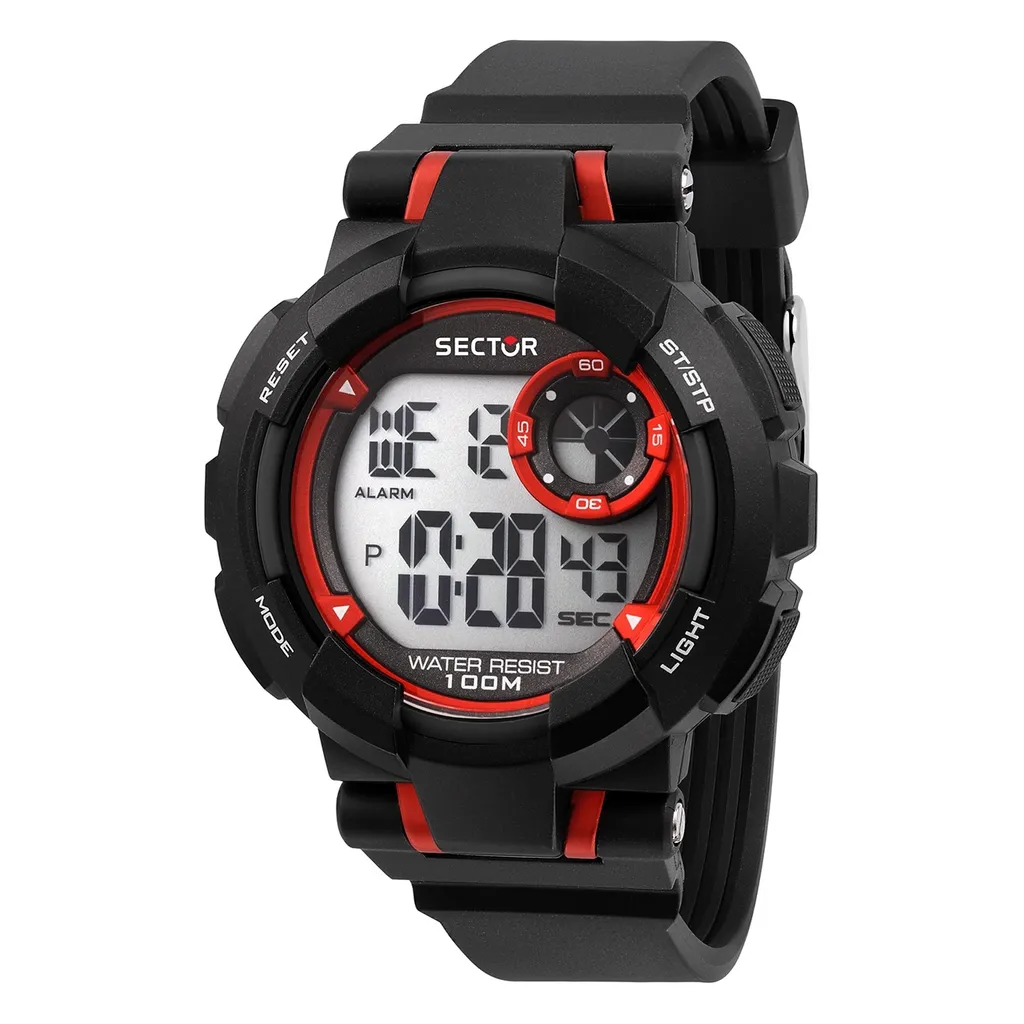 Sector R3251283001 EX-36 Orologio digitale da uomo 45mm 100M