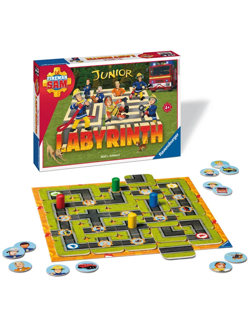 Sam le Pompier Junior Labyrinthe Ravensburger - Jeu de Société Enfant - 3