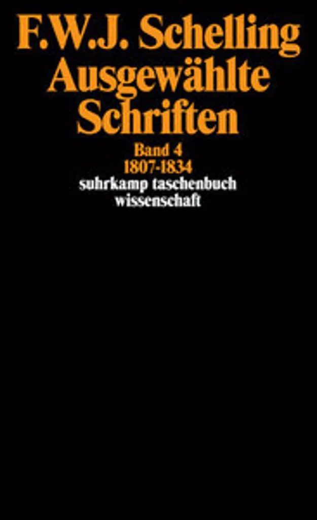 Comprendre le 19e Siècle avec Ausgewählte Schriften IV 1807 - 1834