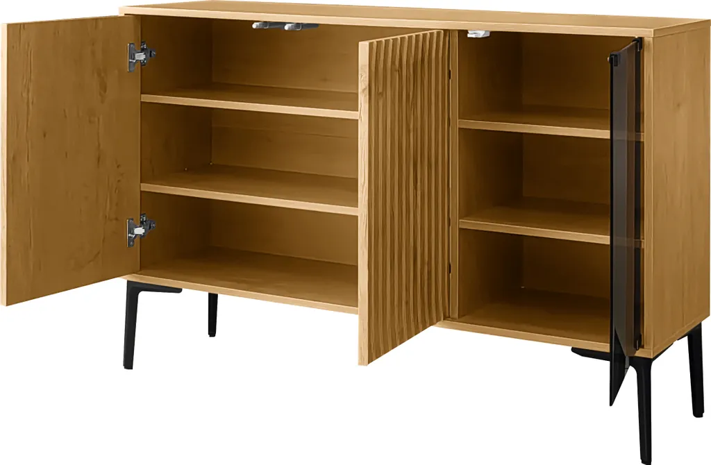 Buffet de Cuisine et Chambre Moderne, Meuble Bas Multiusage - 7