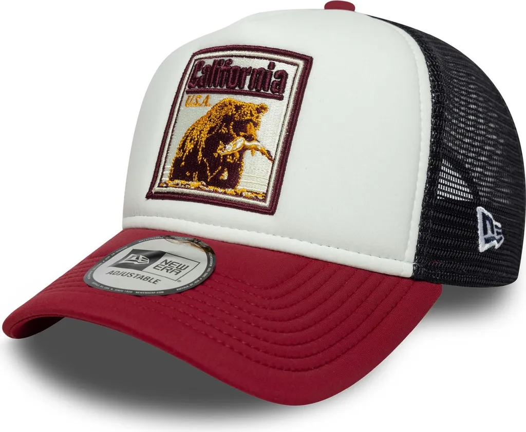 Casquette de Camionneur Respirante New Era California Patch Animaux