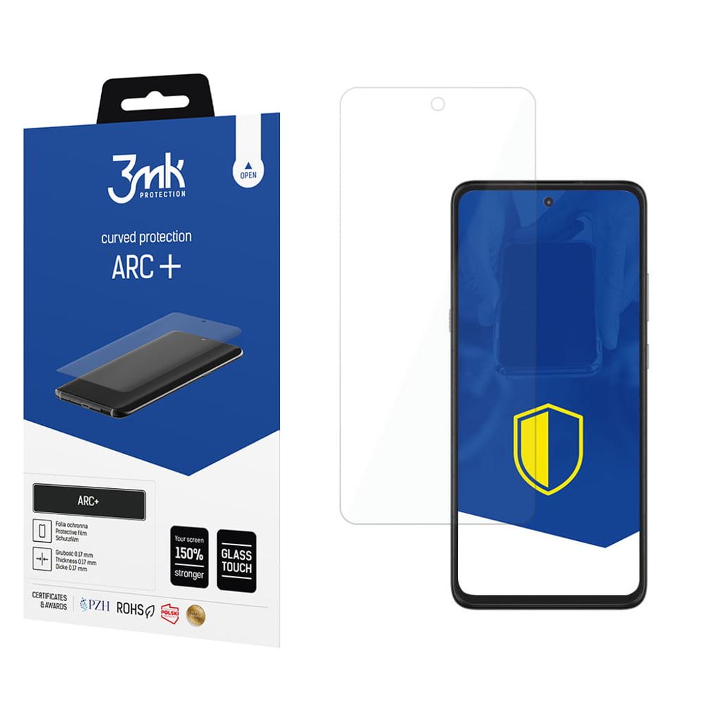 3mk Display Schutzfolie ARC+ für Motorola Moto G 5G 0,17mm Produktbild 