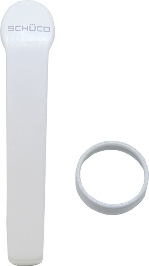 Schüco Fenstergriff Steckgriff weiss RAL9016 234007