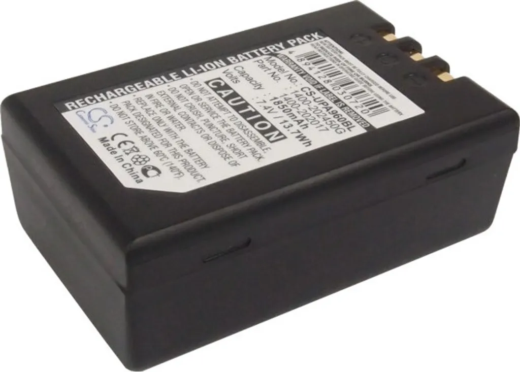 Batterie Unitech PA960 PA962 PA963 RH767 RH767C remplace 1400-202017