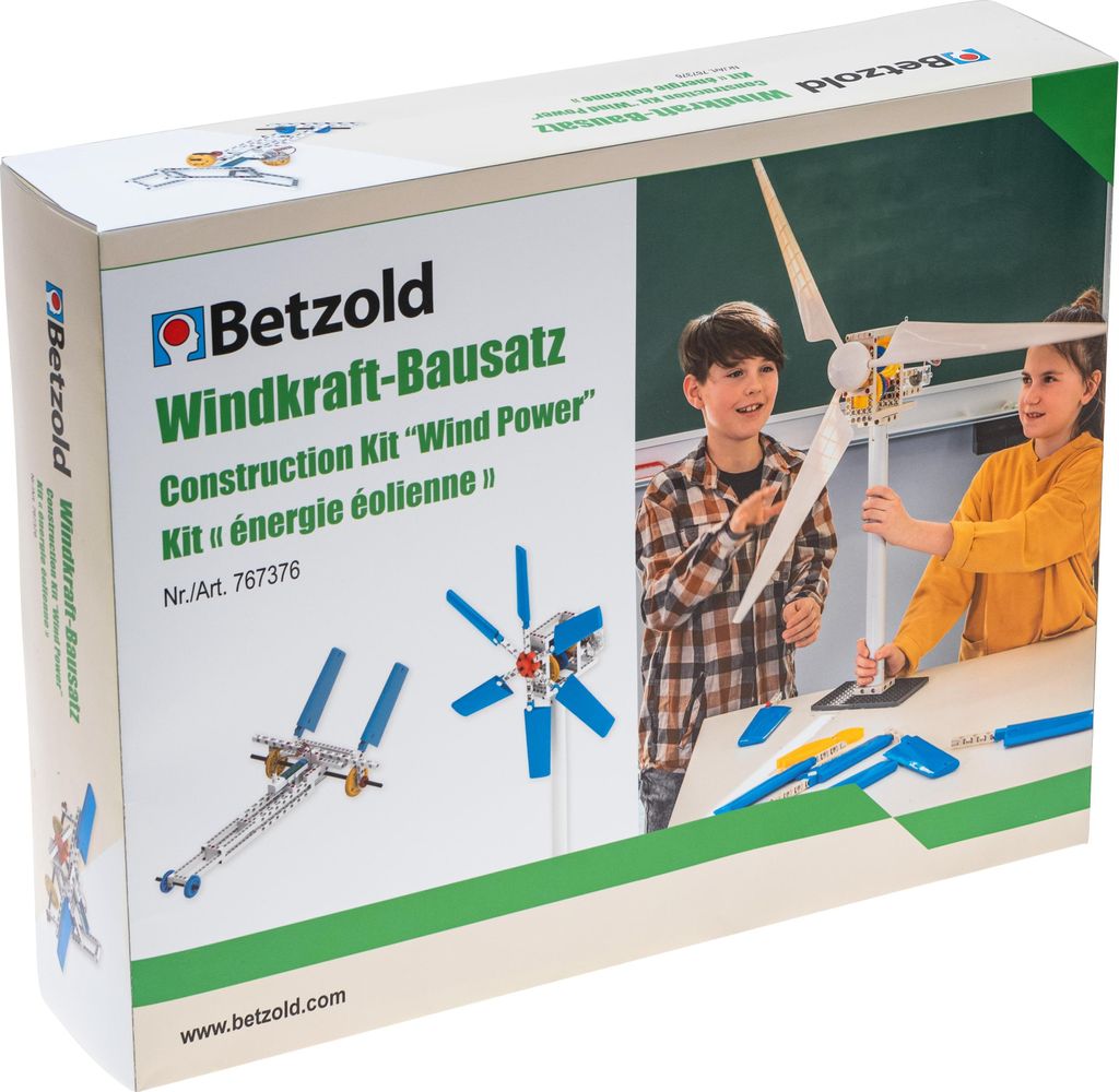 Betzold Experimentieren mit Windkraft, Experimentierset für Selbstständiges Lernen