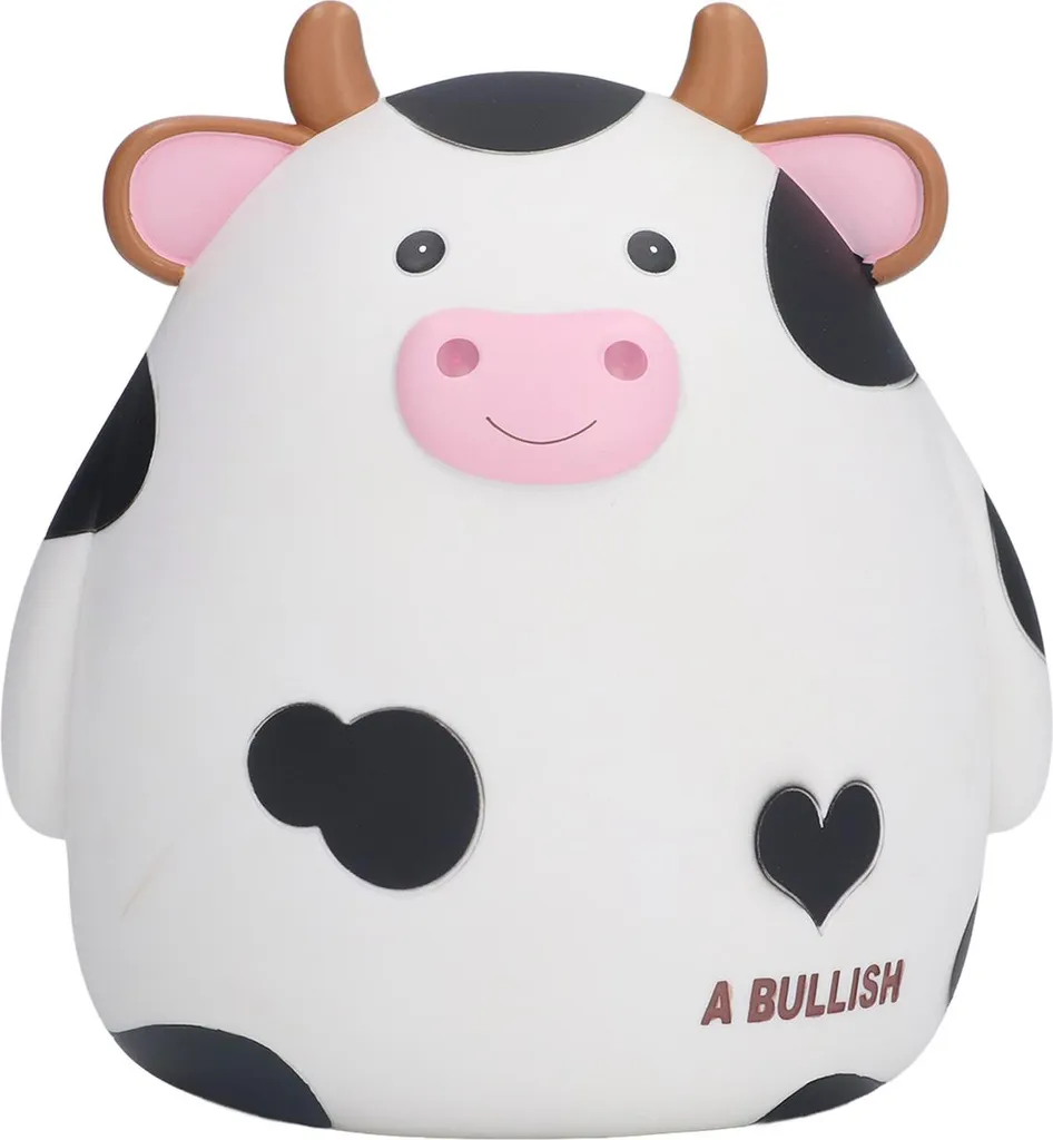 Tirelire enfant vache pour apprendre à épargner, cadeau ludique déco