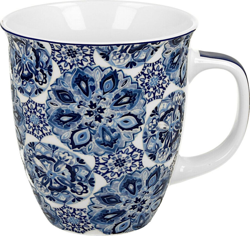 DUO BICO COLLECTION Becher 650 ml GANIKA BLUE, New Bone China Porzellan