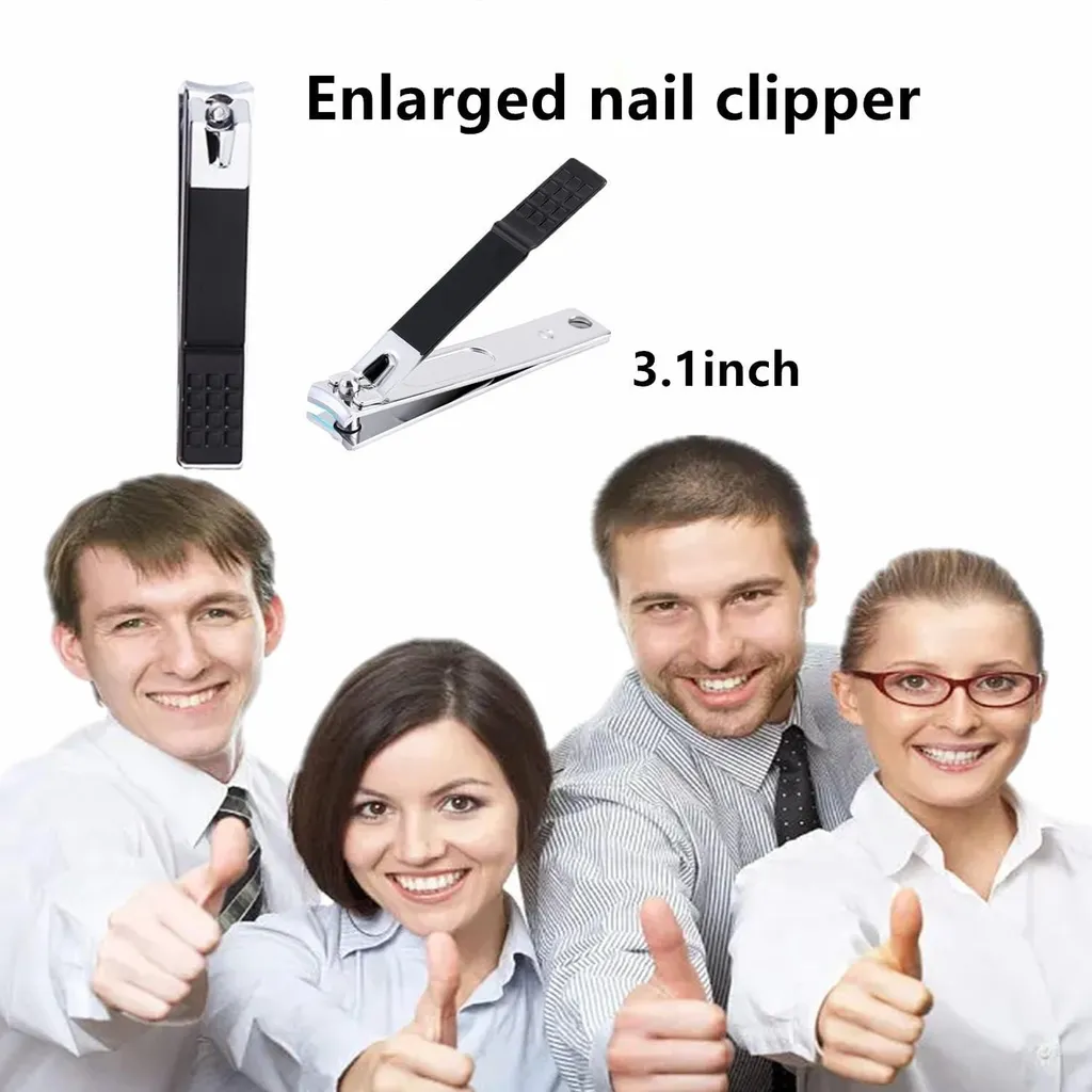 Kit manucure en acier inox avec ciseaux de précision et trousse design