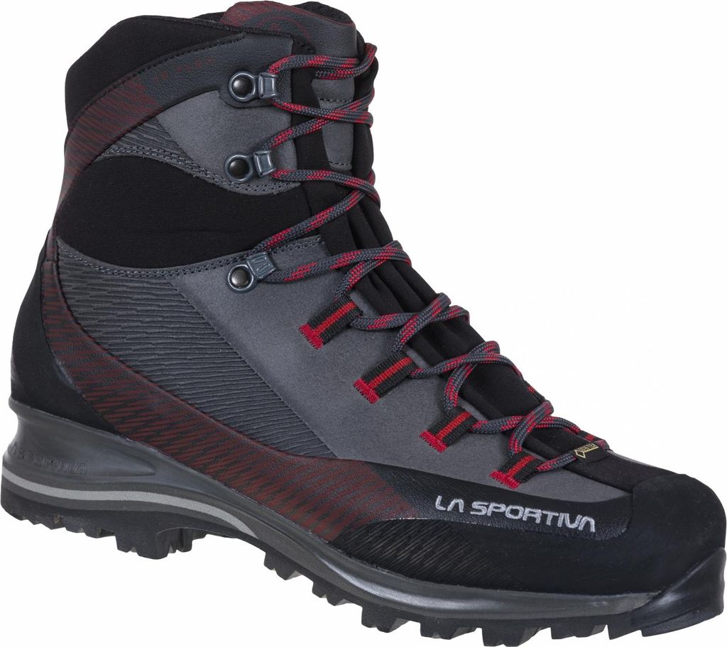 La Sportiva Herren Trango Trk Leather GTX Wanderstiefel carbon/chili 45,5