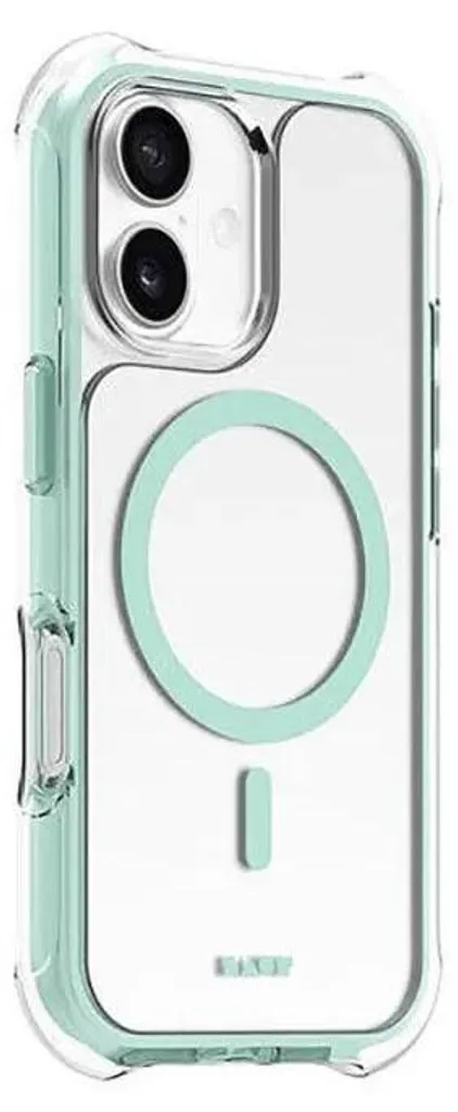 Protection iPhone 17 LAUT AERO PROTECT Aqua Mint avec Bords Renforcés - 2
