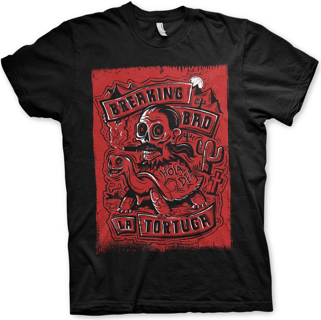 La Tortuga - Hola Death T-Shirt - Medium - Black