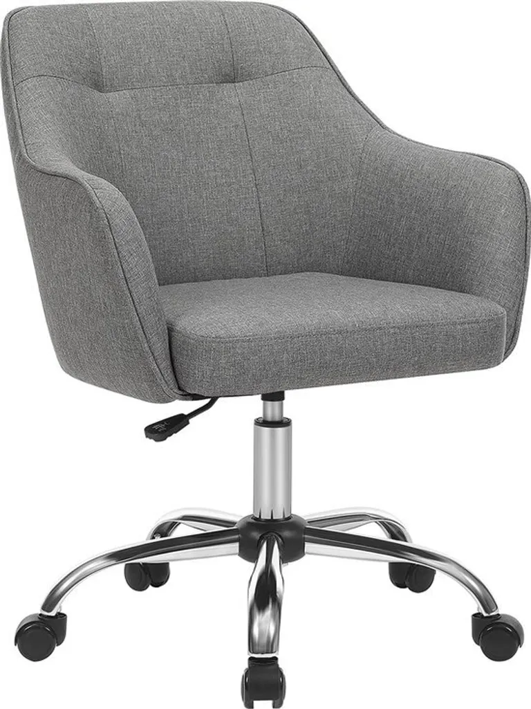 Fauteuil de bureau ergonomique en similicuir, assise confortable max 120 kg