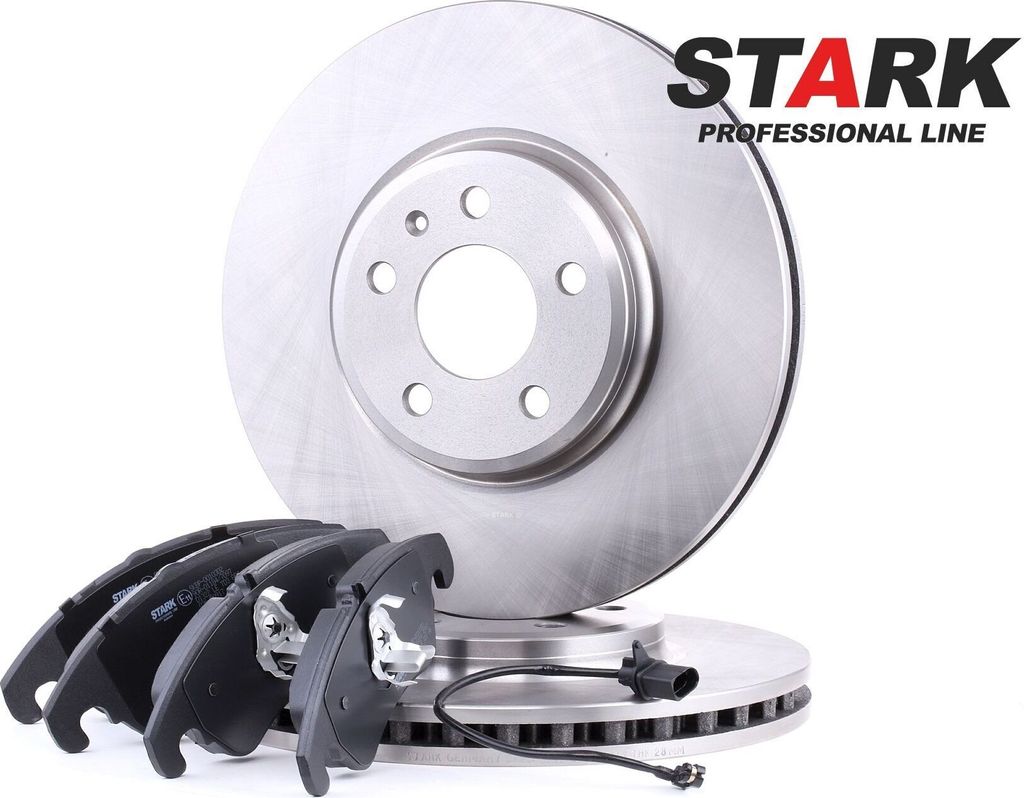 STARK SKBK-1090102 - OE 4G0698151 Bremsscheiben und -beläge für A4 (8K), A5 (8T), A5 (8F), A6 (4G), A7 (4G), Q5 (8R)