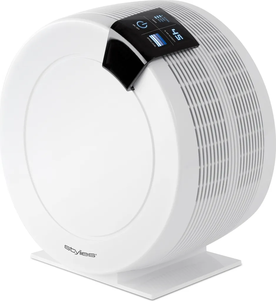 Stylies Aquarius Humidificateur et Diffuseur d'Arômes Design Blanc