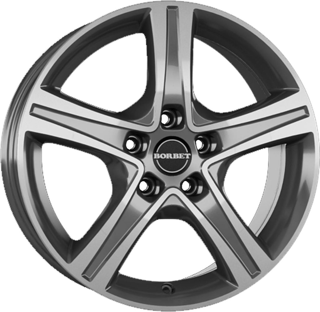 Borbet Felge CWD 7.0x17 ET51 5x112 ANTP für Mercedes C EQV Produktbild 