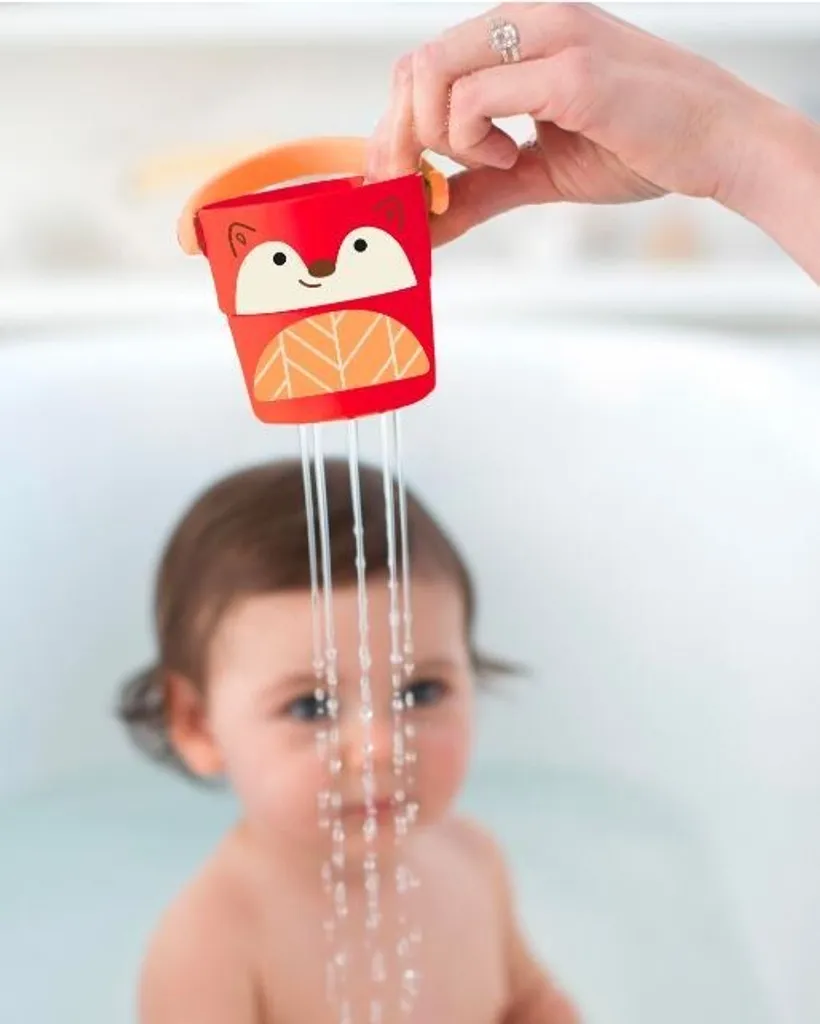 Seaux à Eau Zoo Stack&Pour SKIP HOP avec 3 Effets de Jets d'Eau 9m+ - 3