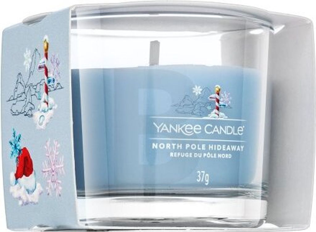 Yankee Candle North Pole Hideaway Glasvotivkerze 37g Produktbild 