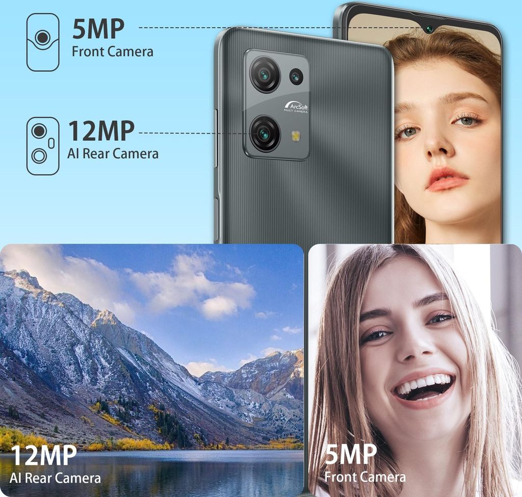 Smartphone 6 5 Zoll Ohne Vertrag OSCAL C30 Smartphone Ohne Vertrag, 6,5 Zoll | Kaufland.de