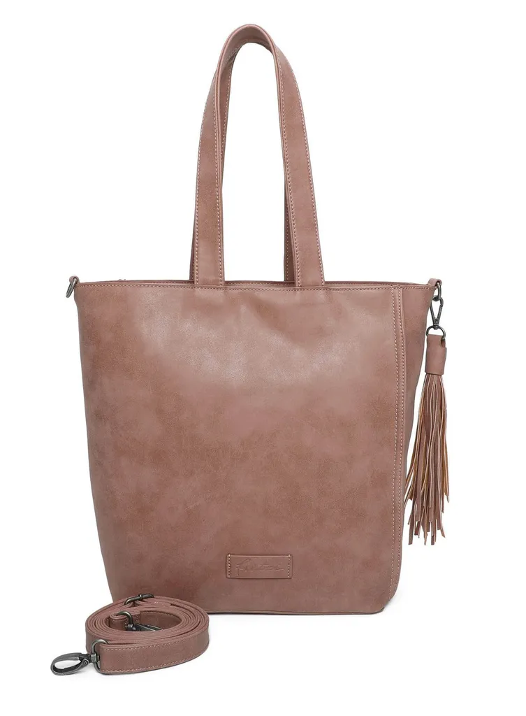 Sac épaule Fritzi34 Shopper brun idéal pour le travail et le shopping