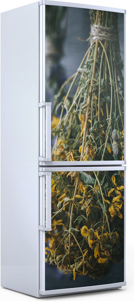 Magnete Dekorative - 60 cm x 180 cm - Küche Magnetmatte Kühlschrankmagnete - Hängende Kräuter Herbs