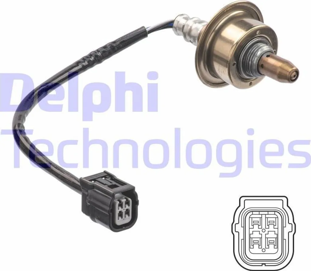 Sonde Lambda DELPHI ES21178-12B1 pour Civic CR-V FR-V OE 36531RNA003