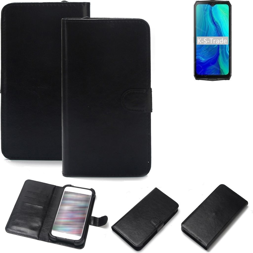 K-S-Trade Handyhülle Schutzhülle kompatibel mit Blackview BV9100 Handy Schutz Hülle Handyhülle Bumper schwarz 1x