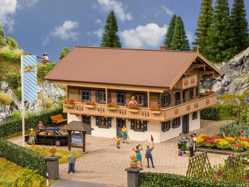 Optimisez votre espace miniature avec la Pension Edelweiss NOCH N