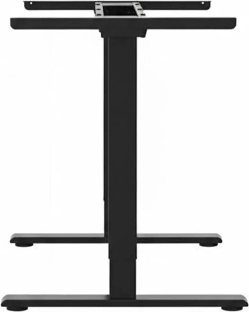 Cadre de bureau assis-debout E1B-PRO-EUV3, réglable 70-119 cm, Noir - 3