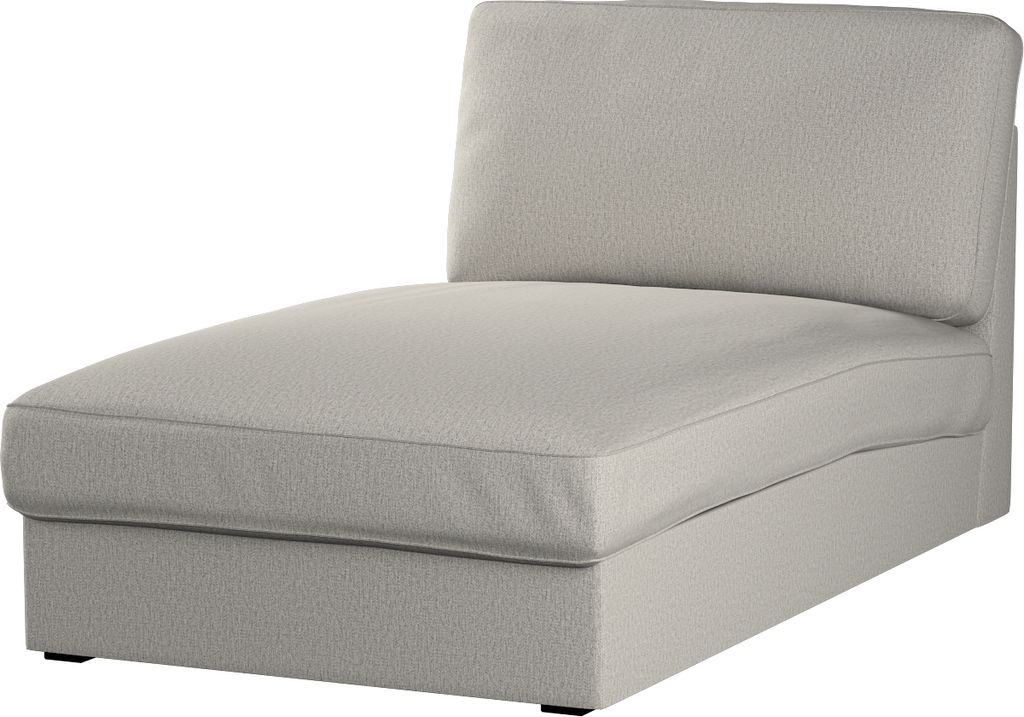 Dekoria Bezug für Kivik Recamiere Sofa, grau, Bezug für Kivik Recamiere