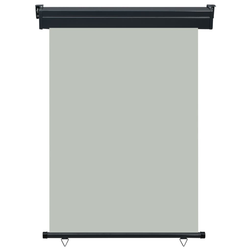 vidaXL Balkon-Seitenmarkise 125x250 cm Grau Produktbild 
