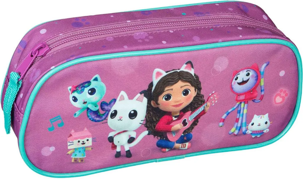 Gabby's Dollhouse Etui Portatutto - Astuccio Scuola Alta Qualità