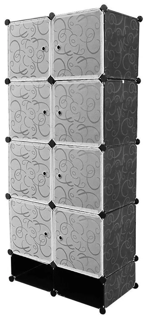 Dressing modulable gain de place - Armoire noire pour petite chambre