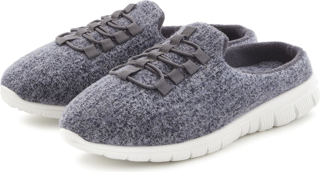 VIVANCE Hausschuh blaugrau Größe 40