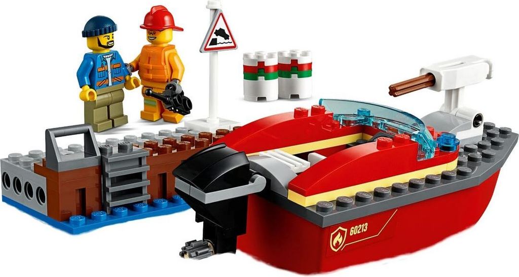 LEGO® City Vigili del Fuoco al porto, 60213 Immagine del prodotto 