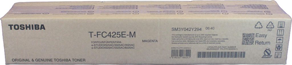 Toshiba 2525 3025 3525 4525 5525 TONER MAGENTA (6AJ00000237) (6AJ00000237)
