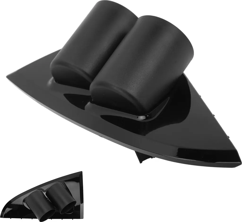 Supporto per strumenti da cruscotto con doppio indicatore da 2 pollici, ricambio per Falcon BA BF XR6 XR8 XR6TGlossy Black