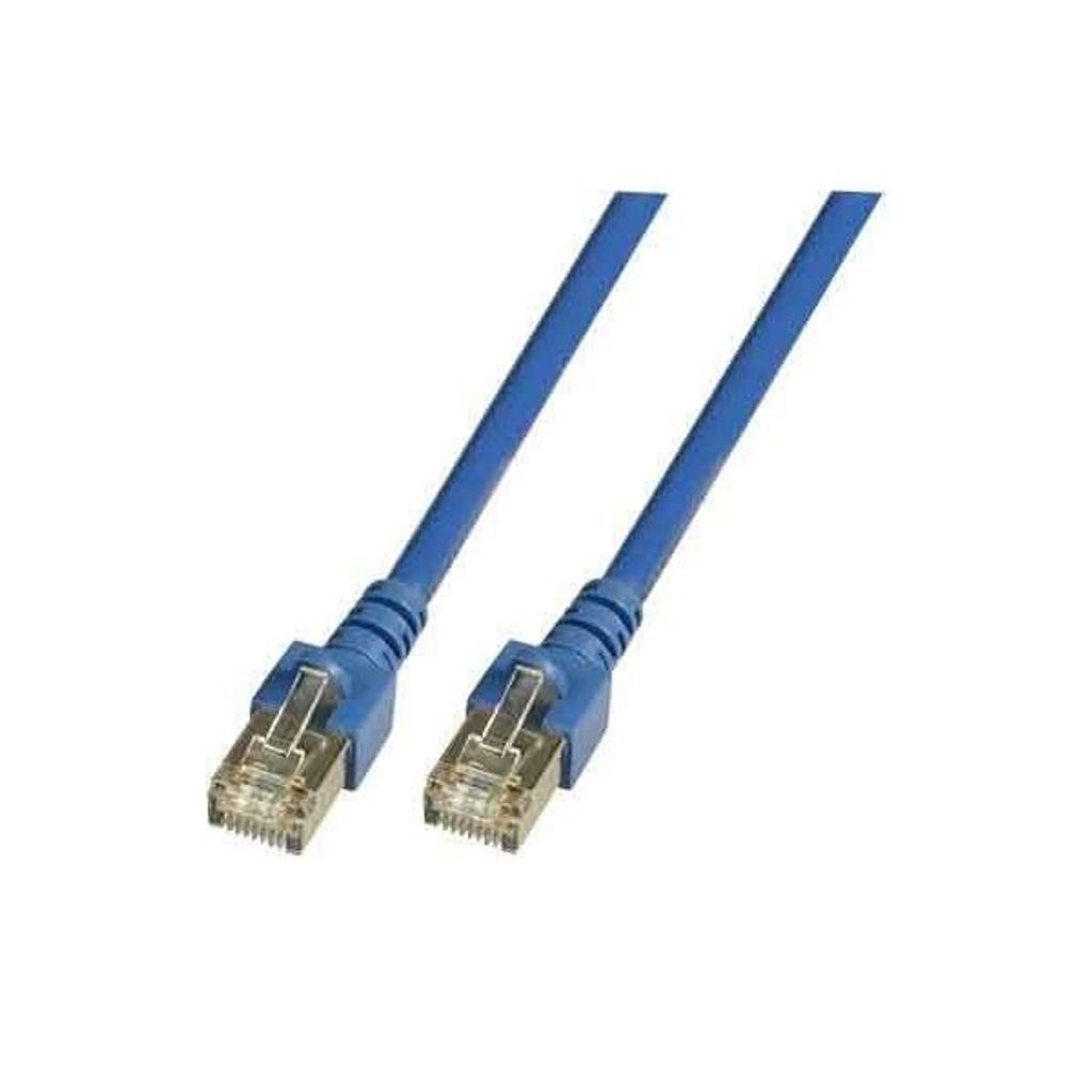 EFB RJ45 Patchkabel SF/UTP, Cat.5e, PVC, CCA, 2m, blau
