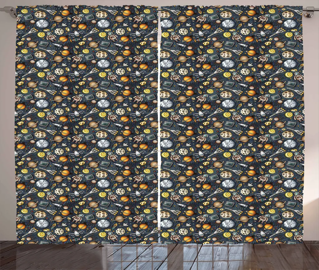 Tenda ABAKUHAUS in Tessuto Rustico Spaziale - Alta Qualità 280x175