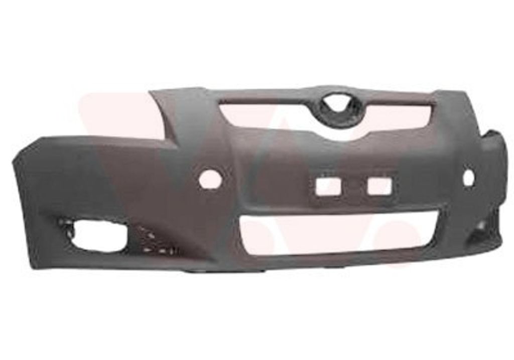 VAN WEZEL Stoßstange Stoßfänger für TOYOTA AURIS (NRE15, ZZE15, ADE15, ZRE15, NDE15) Schwarz 5405570