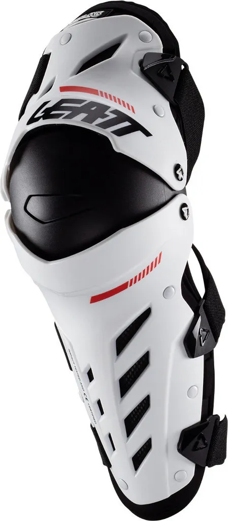 Protections Genoux et Tibias Articulées - Leatt Dual Axis Blanc L/XL
