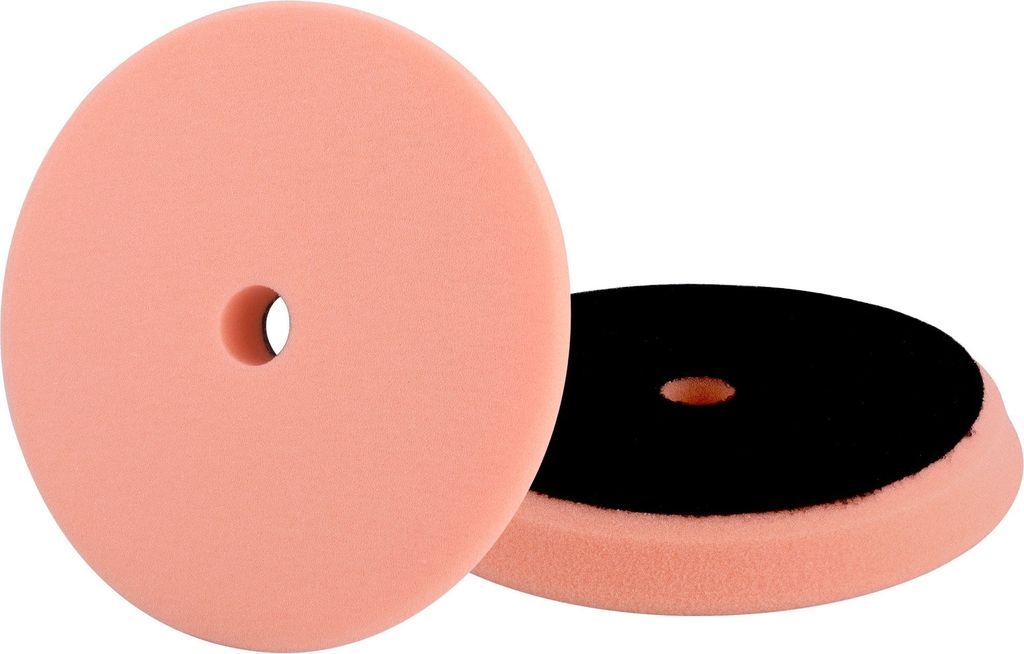 Kotouč leštící pěnový, orbitální, T40, oranžový, 150x25mm, suchý zip ?127mm