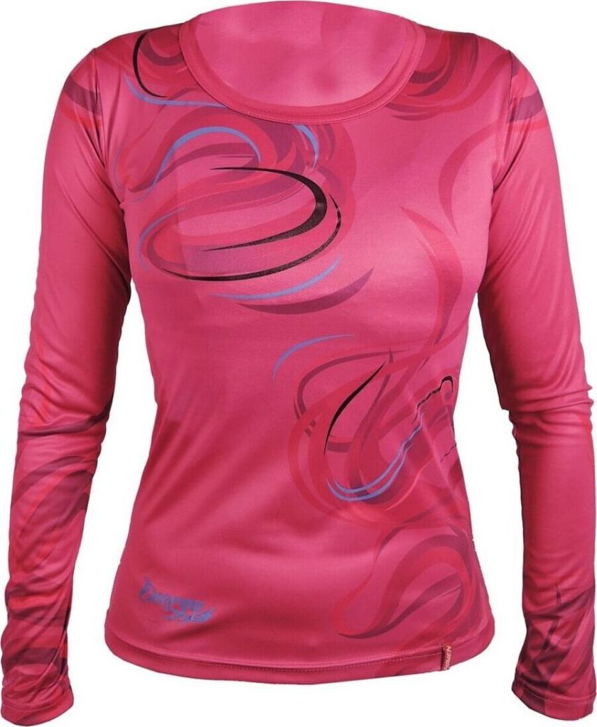 HAVEN Langarm Fahrradtrikot für den Sommer - ENERGY CRAZY LONG - Rosa XL
