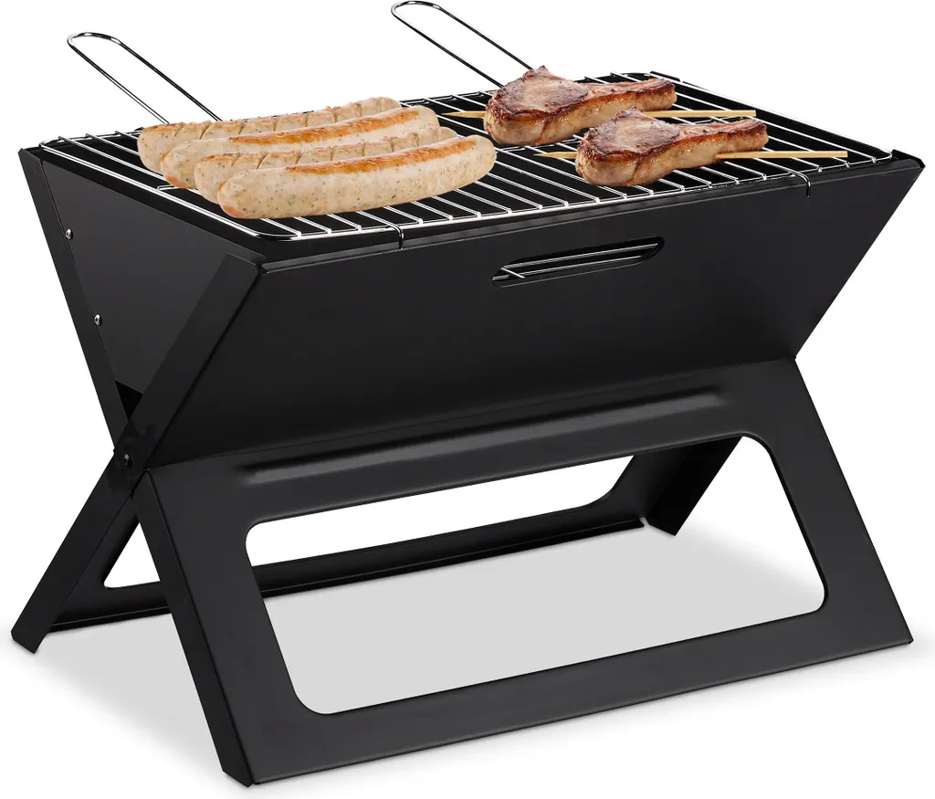 Barbecue d'appoint pliant facile à transporter pour petits espaces