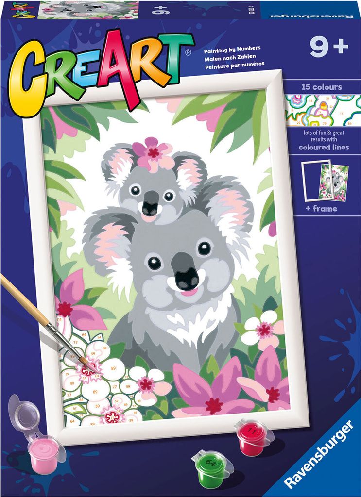 Ravensburger CreArt Peinture à Suspendre Par Numéros Pour Enfants à Partir De 9 Ans – Kits D'art Et D'artisanat Pour Enfants