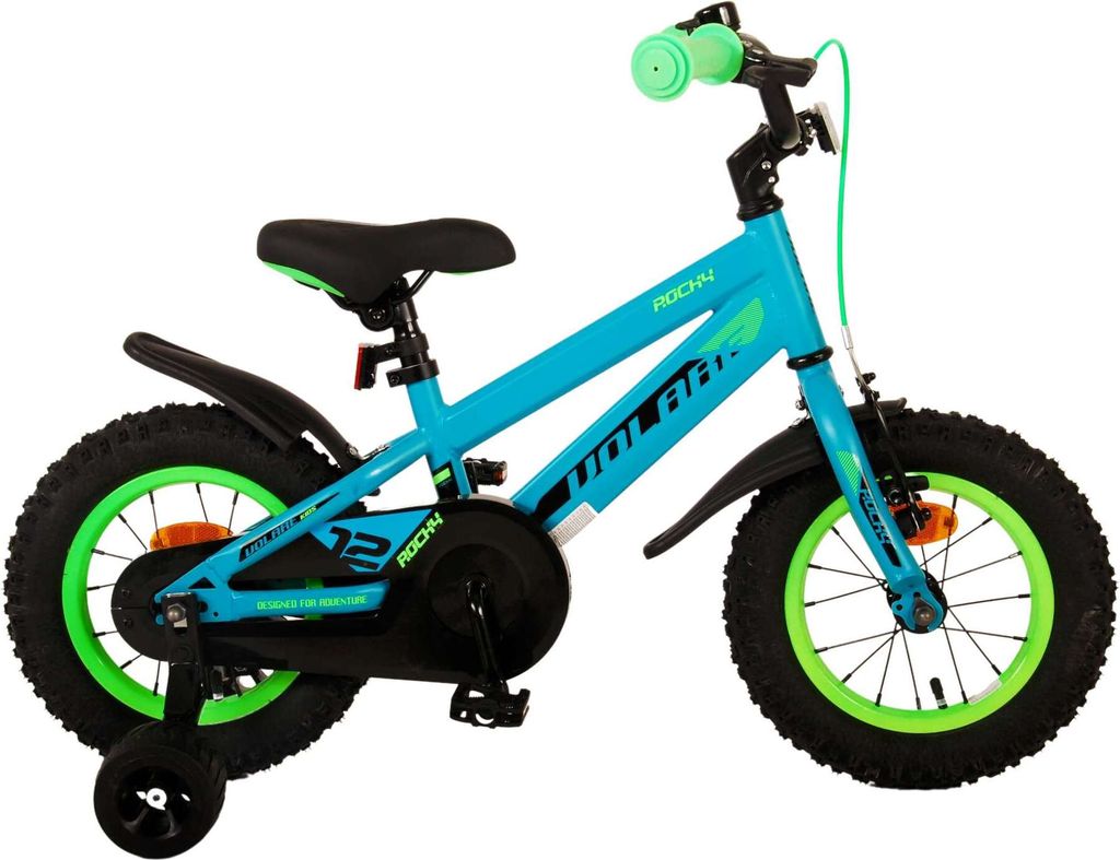 VOLARE Kinderfahrrad Rocky 12 Zoll, grün