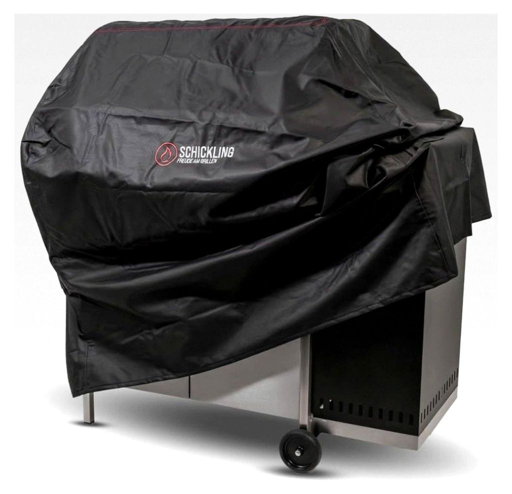 Wetterfeste Grillabdeckung Groß - Abdeckhaube für Grill - wasserdichte Grillhaube - BBQ Cover - 125(H) x 69(T) x 120(B) cm - UV-beständig - Mate...