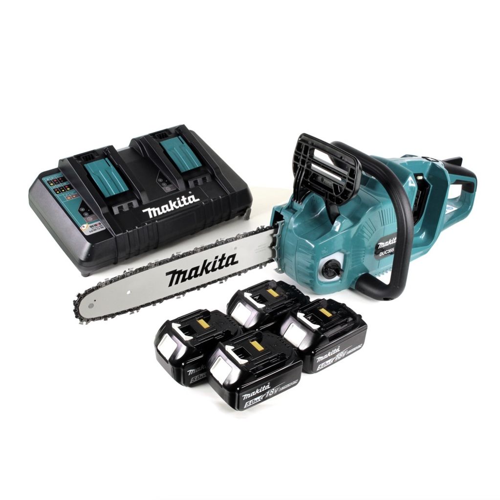 Makita DUC 355 PT4 Akku Kettensäge 36V ( 2x18V ) Brushless Produktbild 
