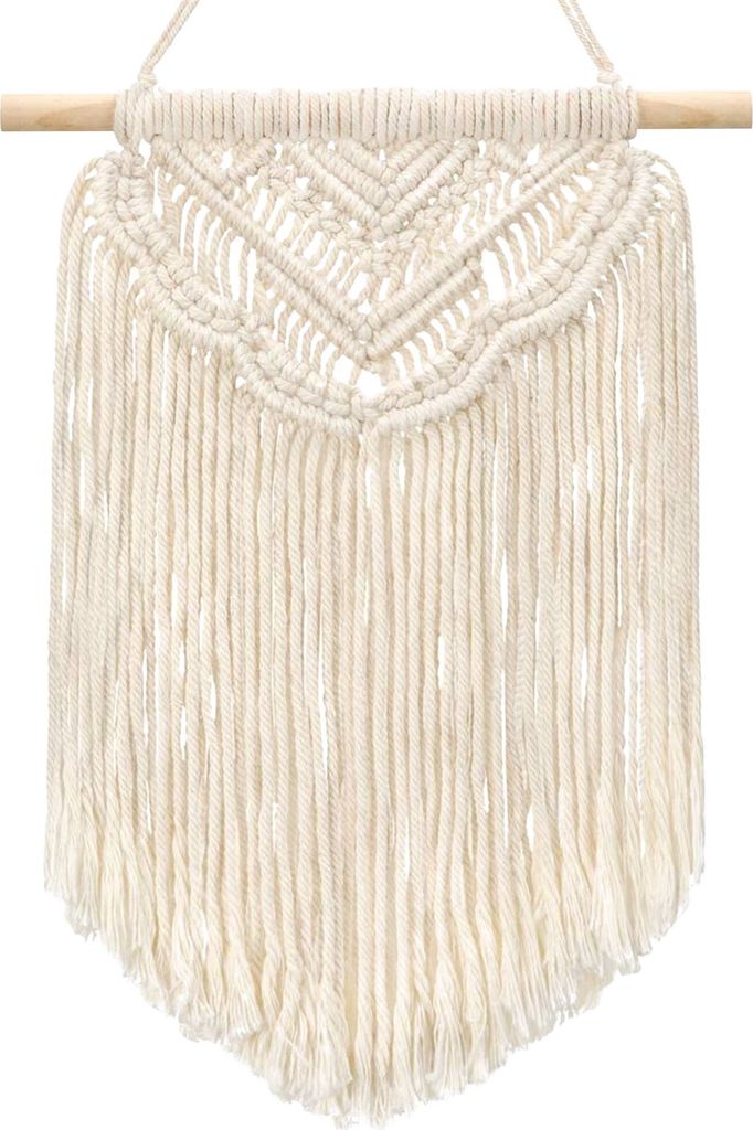 Dekoracja Ścienna Boho Makrama Ecru 322149 Zdjęcie produktu 