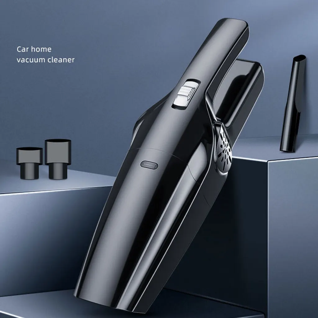 Aspiratore Portatile Nero per Interni Auto - Design Cordless Potente
